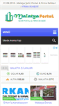 Mobile Screenshot of malatyaportal.com