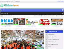 Tablet Screenshot of malatyaportal.com